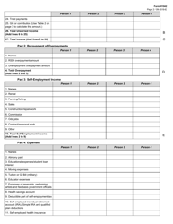 Form H1042 Modified Adjusted Gross Income (Magi) Worksheet: Medicaid and Chip - Texas, Page 2