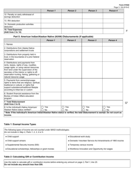 Form H1042 Modified Adjusted Gross Income (Magi) Worksheet: Medicaid and Chip - Texas, Page 3