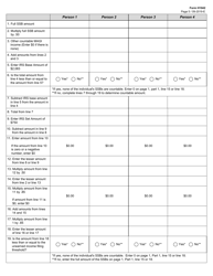 Form H1042 Modified Adjusted Gross Income (Magi) Worksheet: Medicaid and Chip - Texas, Page 5