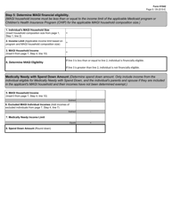 Form H1042 Modified Adjusted Gross Income (Magi) Worksheet: Medicaid and Chip - Texas, Page 8