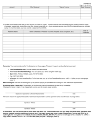 Form H1113 Application for Prior Medicaid Coverage - Texas, Page 2
