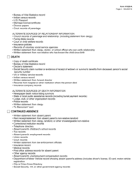 Form H1020-A Sources of Proof - Texas, Page 2