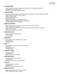 Form H1020-A Sources of Proof - Texas, Page 4