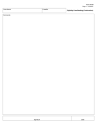 Form H1161 Eligibility Case Reading - Texas, Page 2