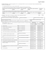 Formulario H1200-AS Recertificacion De La Ayuda Exclusivamente Para Atencion Medica (Mao) - Texas (Spanish), Page 3