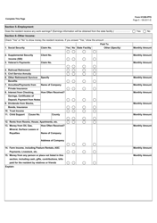 Form H1200-PFS Medicaid Application for Assistance (For Residents of State Facilities) Property and Financial Statement - Texas, Page 5