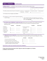 Formulario H1213-S Beneficios De Atencion Medica Para Ninos: Se Requieren Mas Datos Del Padre Que Tiene La Custodia - Texas (Spanish), Page 5