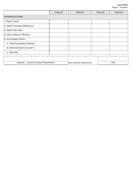 Form H1238 Verification of Insurance Policies - Texas, Page 2