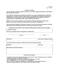 Form H1247 Notice of Delay in Certification - Texas, Page 2