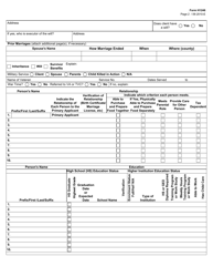 Form H1246 Medicaid Eligibility Interview Guide - Texas, Page 2