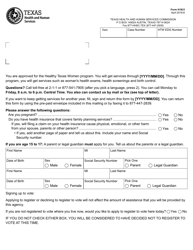 Document preview: Form H1831 Adjunctive Eligibility Letter - Texas