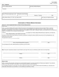 Form H1836-A Medical Release/Physician&#039;s Statement - Texas, Page 2