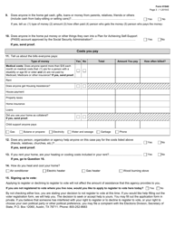 Form H1840 Snap Food Benefits Renewal Form - Texas, Page 3