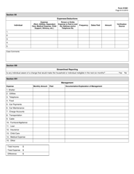 Form H1901 Tiers Data Collection Worksheet - Texas, Page 6