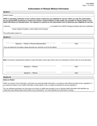 Form H3038 Emergency Medical Services Certification - Texas, Page 2