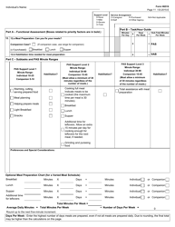 Form H6516 Community First Choice Assessment - Texas, Page 11
