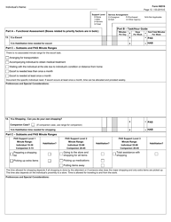 Form H6516 Community First Choice Assessment - Texas, Page 12