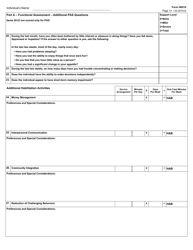 Form H6516 Community First Choice Assessment - Texas, Page 14