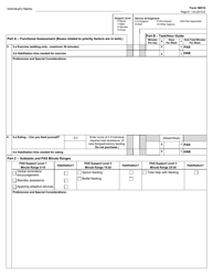Form H6516 Community First Choice Assessment - Texas, Page 6