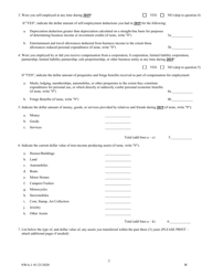Form NWA-1 Affidavit of Net Worth - New York, Page 2