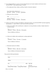 Form NWA-1 Affidavit of Net Worth - New York, Page 4