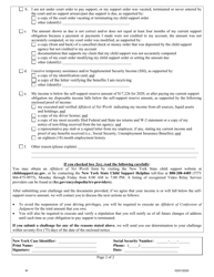 Request to Make Satisfactory Payment Arrangements or to Challenge the Suspension of Your Driving Privileges for Failure to Pay Child Support - New York, Page 2