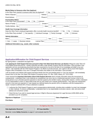 Form LDSS-5143 Application for Child Support Services - New York, Page 10