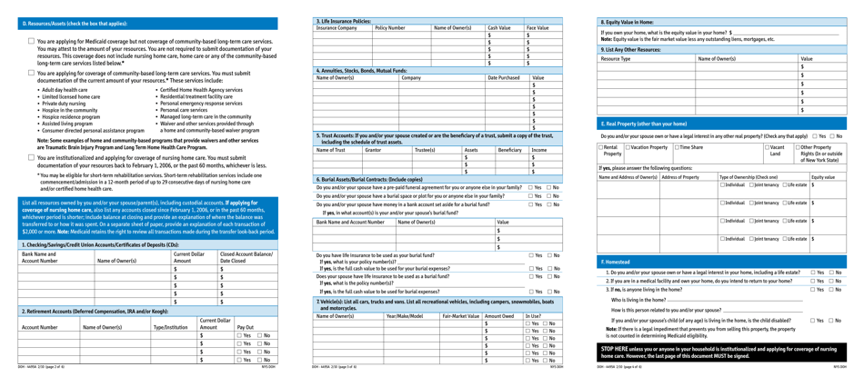 Form DOH-4495A Supplement A Access Ny - New York, Page 4