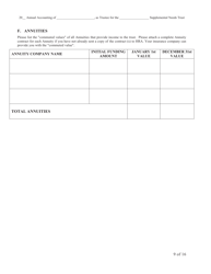 Form SNT-12 Supplemental Needs Trust Accounting - New York City, Page 9