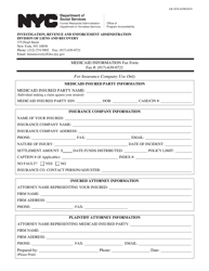 Form LR-207B Download Printable PDF or Fill Online Medicaid Information ...