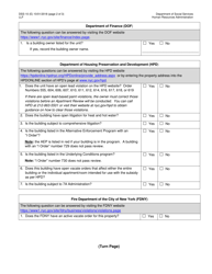 Form DSS-10 Website Clearance Checklist - New York City, Page 2