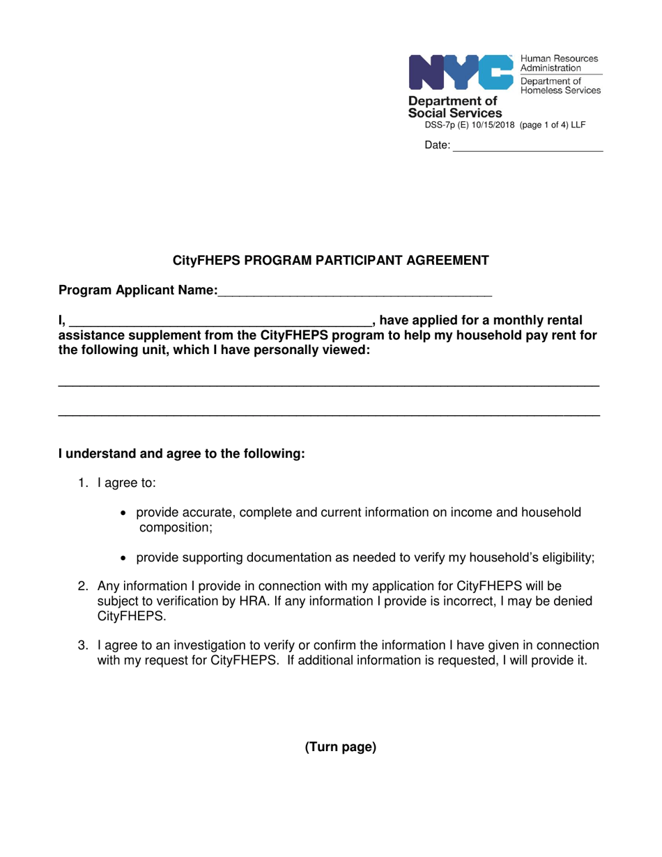 Form DSS7P Fill Out, Sign Online and Download Printable PDF, New