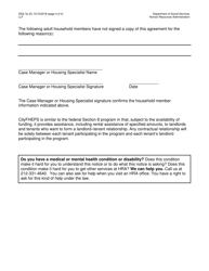 Form DSS-7P Cityfheps Program Participant Agreement - New York City, Page 4