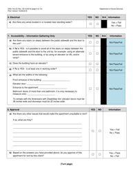 Form DSS-10A Apartment Review Checklist (To Be Completed by City or Provider Staff) - New York City, Page 9