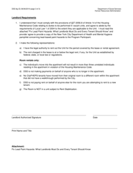 Form DSS-8G Cityfheps Landlord Information Form &quot; Room and Sro Rentals - New York City, Page 3