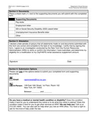 Form DSS-7S Request for a Modification to Your Cityfheps Rental Assistance Supplement Amount - New York City, Page 2