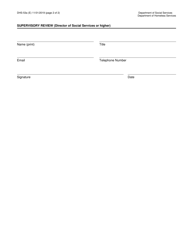 Form DHS-53A DHS Fheps Demographic Sheet - New York City, Page 2
