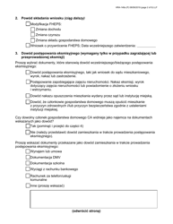 Form HRA-146A Family Homelessness &amp; Eviction Prevention Supplement a and B (Fheps a and B) Application - New York City (English/Polish), Page 2