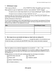 Form HRA-146A Family Homelessness &amp; Eviction Prevention Supplement a and B (Fheps a and B) Application - New York City (English/Haitian Creole), Page 5