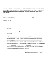 Form DHS-10A Special One Time Assistance (&quot;sota&quot;) Landlord Agreement - New York City, Page 6