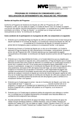 Formulario HPA-36 (S) Programa De Vivienda En Comunidades (Linc) I Declaracion De Entendimiento Del Inquilino Del Programa - New York City (Spanish)