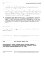 Formulario HPA-36 (S) Programa De Vivienda En Comunidades (Linc) I Declaracion De Entendimiento Del Inquilino Del Programa - New York City (Spanish), Page 3