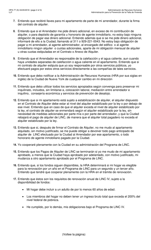 Formulario HPA-77 (S) Programa De Vivienda En Comunidades (Linc) IV Declaracion De Entendimiento Del Inquilino Del Programa - New York City (Spanish), Page 2