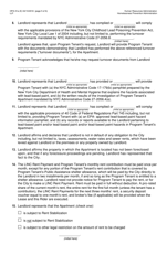 Form HPA-31A (E) &quot;Living in Communities (Linc) I, II, IV, and V Programs Landlord Statement of Understanding&quot; - New York City, Page 5