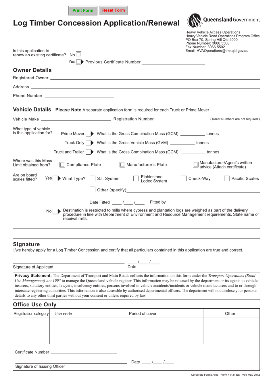 Form F1131 - Fill Out, Sign Online and Download Fillable PDF ...