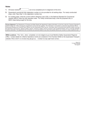 Form F1587 Machinery Space Fixed Fire Smothering Installation/Inspection Statement - Queensland, Australia, Page 2