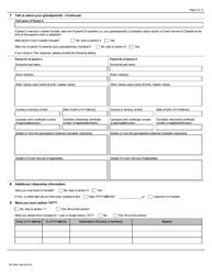 Form CIT0001 Application for Citizenship Certificate for Adults and Minors (Proof of Citizenship) - Canada, Page 5