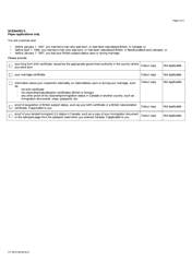 Form CIT0014 Document Checklist - Application for a Citizenship Certificate (Proof of Citizenship) - Canada, Page 4