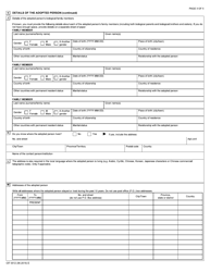 Form CIT0012 Adoptee&#039;s Application - Canada, Page 3