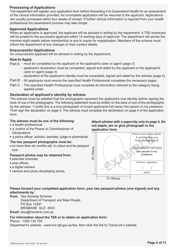 Form F2330 Taxi Subsidy Scheme Application - Queensland, Australia, Page 2
